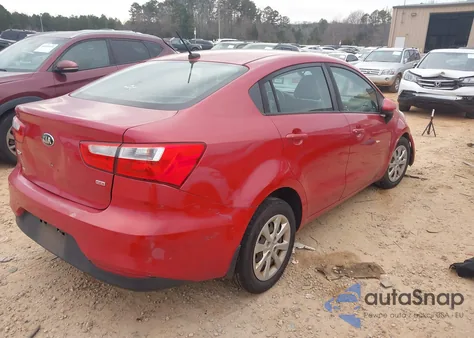 2017 Kia Rio Lx из США, поврежденный, VIN KNADM4A35H6058987